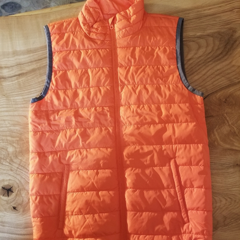 GAP Kids Orange Puffer Vest